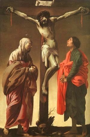 The Crucifixion with the Virgin and Saint John ca 1625
