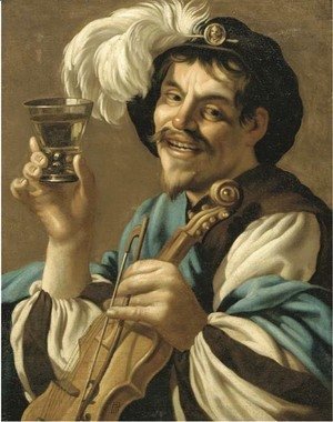 Hendrick Terbrugghen - The Merry Drinker