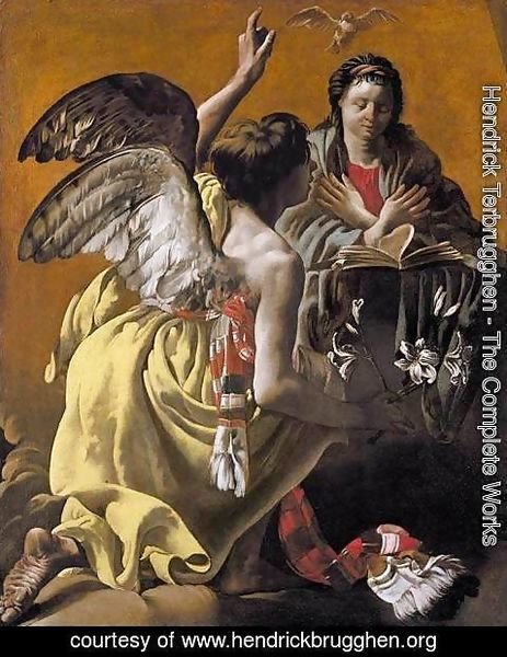 Hendrick Terbrugghen - The Annunciation 1624-25