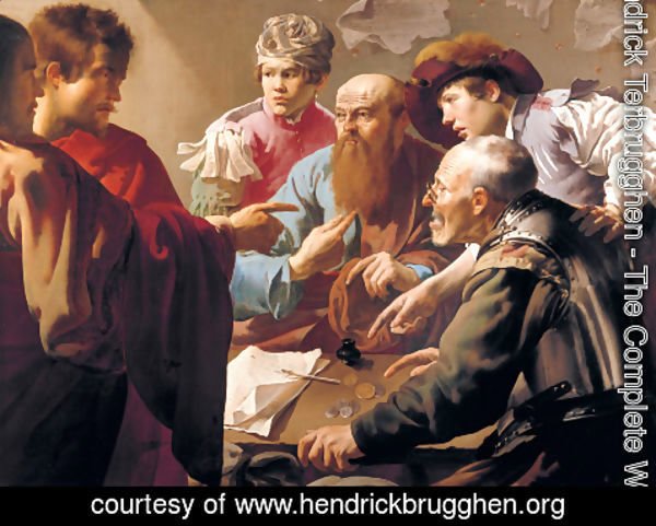 Hendrick Terbrugghen - The Calling of St Matthew 2