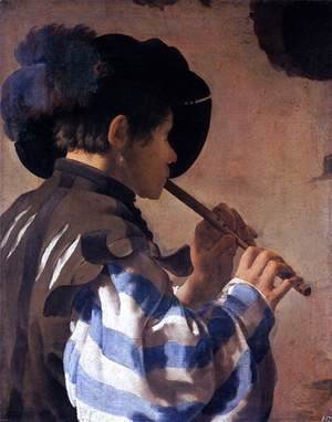 Boy Playing a Fife 1621