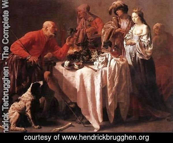 Hendrick Terbrugghen - Jacob Reproaching Laban 1628