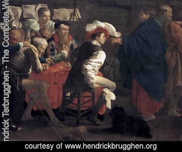 Hendrick Terbrugghen - The Calling of St Matthew 1620