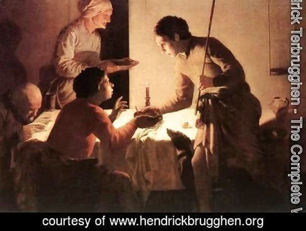 Hendrick Terbrugghen - The Supper